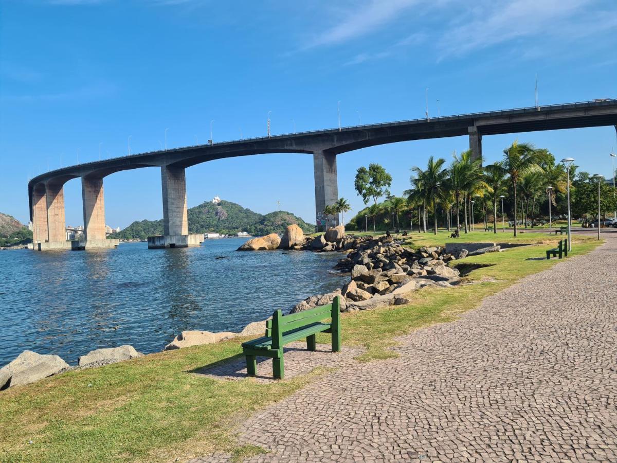 Flat Pasargada 812, Free Bikes, Pe Na Praia Vila Velha  Eksteriør billede